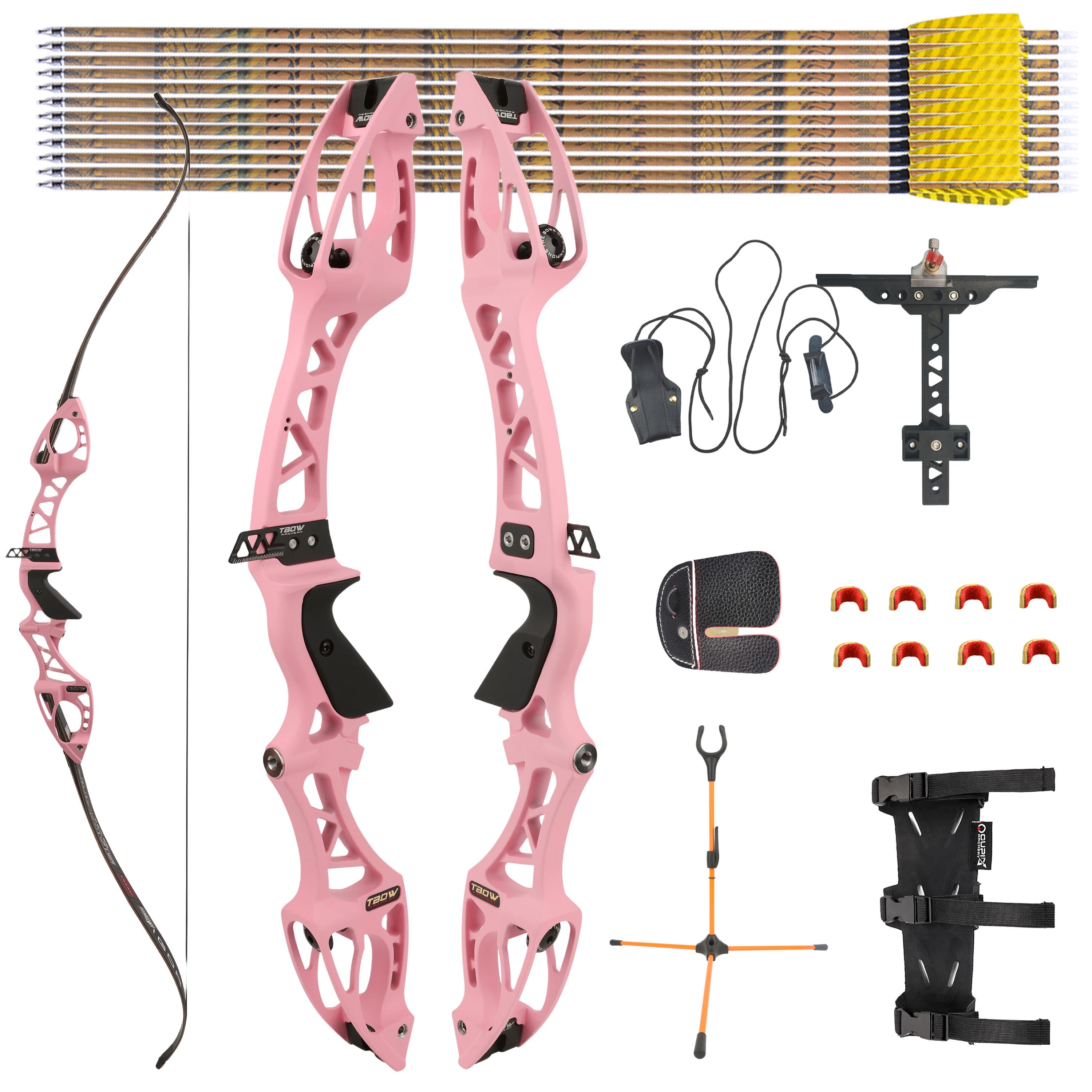 Junxing H8 68" Recurve Bow F Interface Olympic Target Bow Kit 20-40lbs