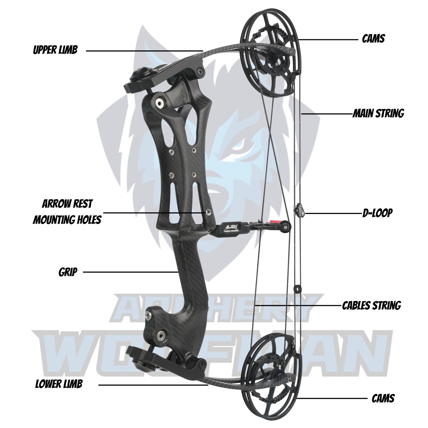 Ultimate Hunting System with 340FPS Carbon Bow