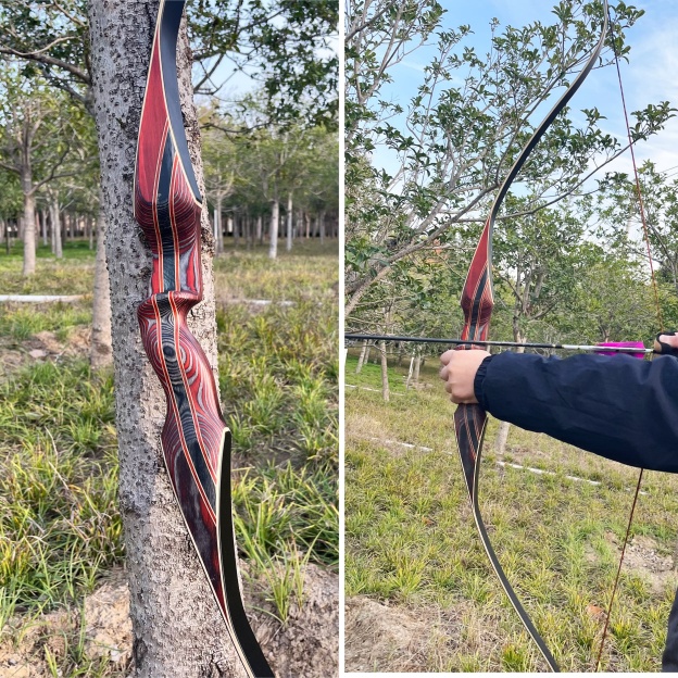 Archery 30-60lbs Longbow 64inch Traditional Hunting Bow