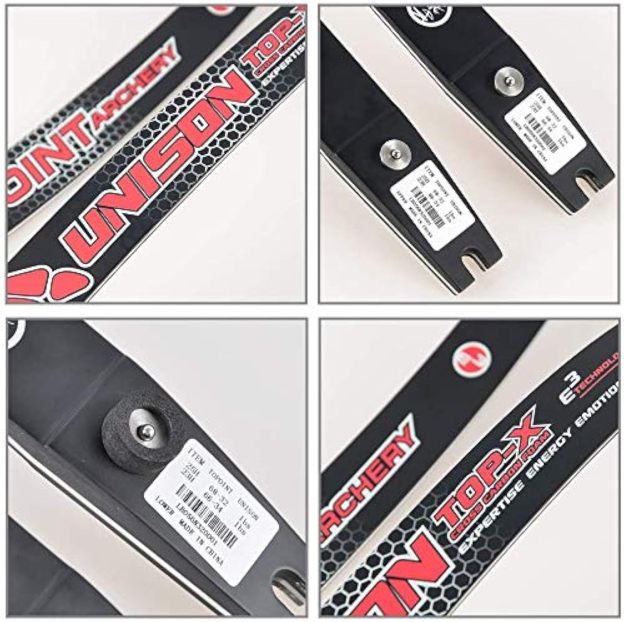 TOPOINT ARCHERY UNISON ILF Recurve Bow Limb Carbon Foam 66/68/70 inch