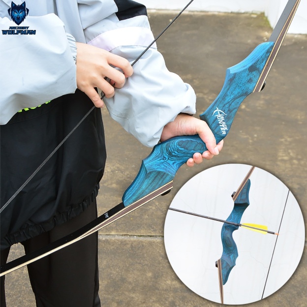 Black Hunter Archery Hunting Bow Kit 20-60lbs LH RH