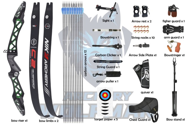 ET11 Professional Competitive Recurve Bow set