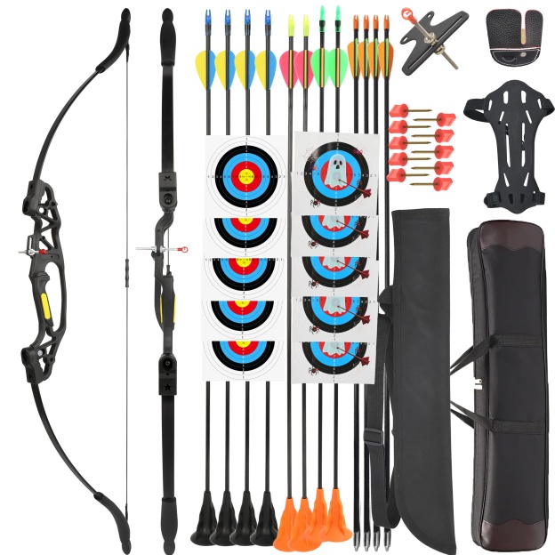 Kids Light weight Compound Bow set Outdoor Archery Gear