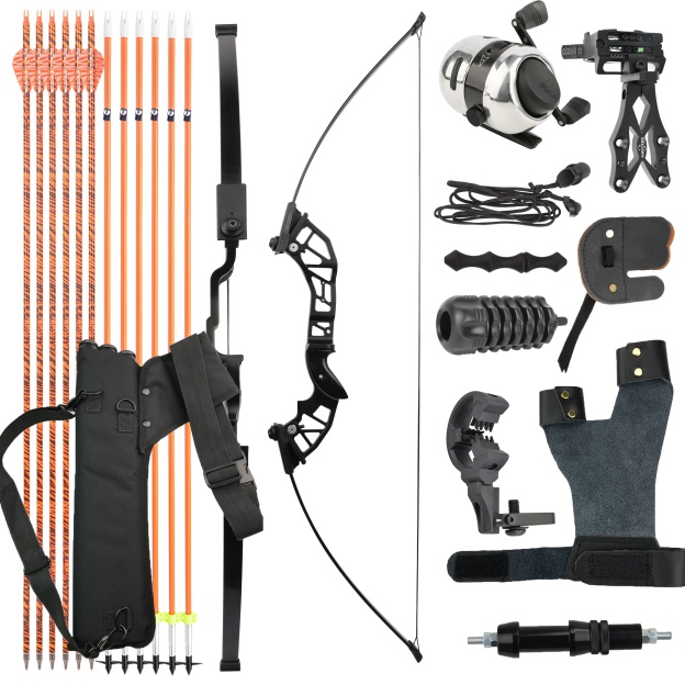 RH Archery Recurve/Straight Bow 30-53lbs Adjustable