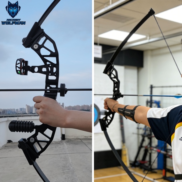 RH Archery Recurve/Straight Bow 30-53lbs Adjustable