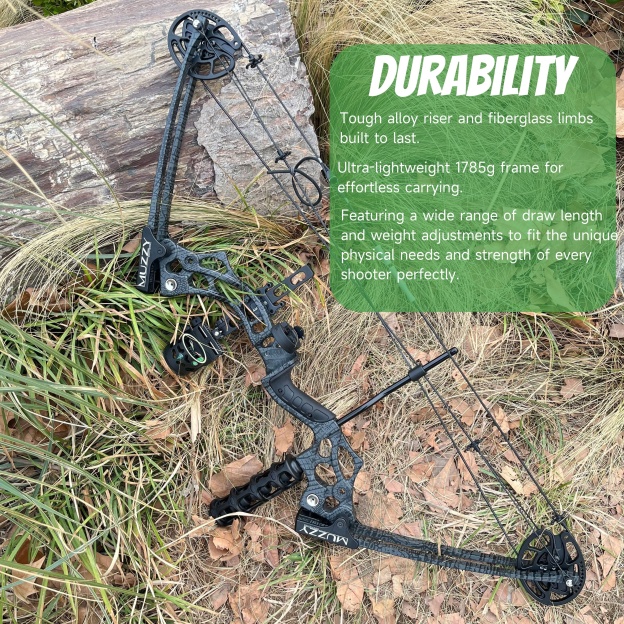 Archery 14-45lbs Compound bow Arrow set Shooting Target