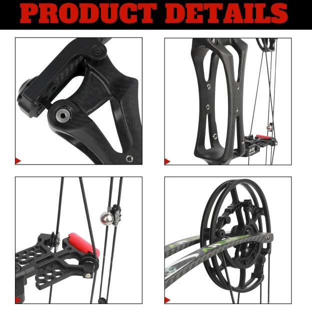 Ultimate Hunting System with 340FPS Carbon Bow