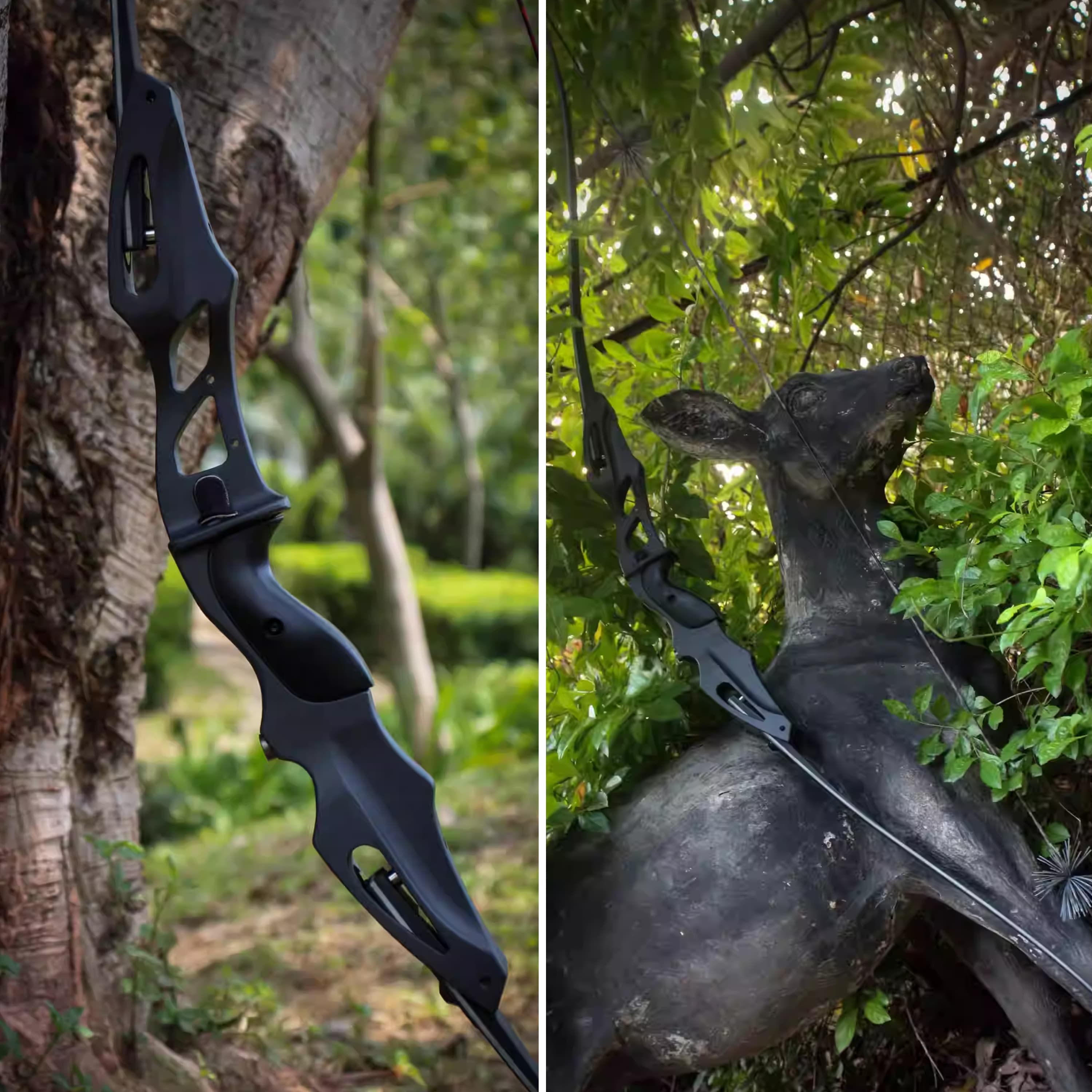  Recurve Bow 20-50lbs Adjustable 62" Hunting Kit