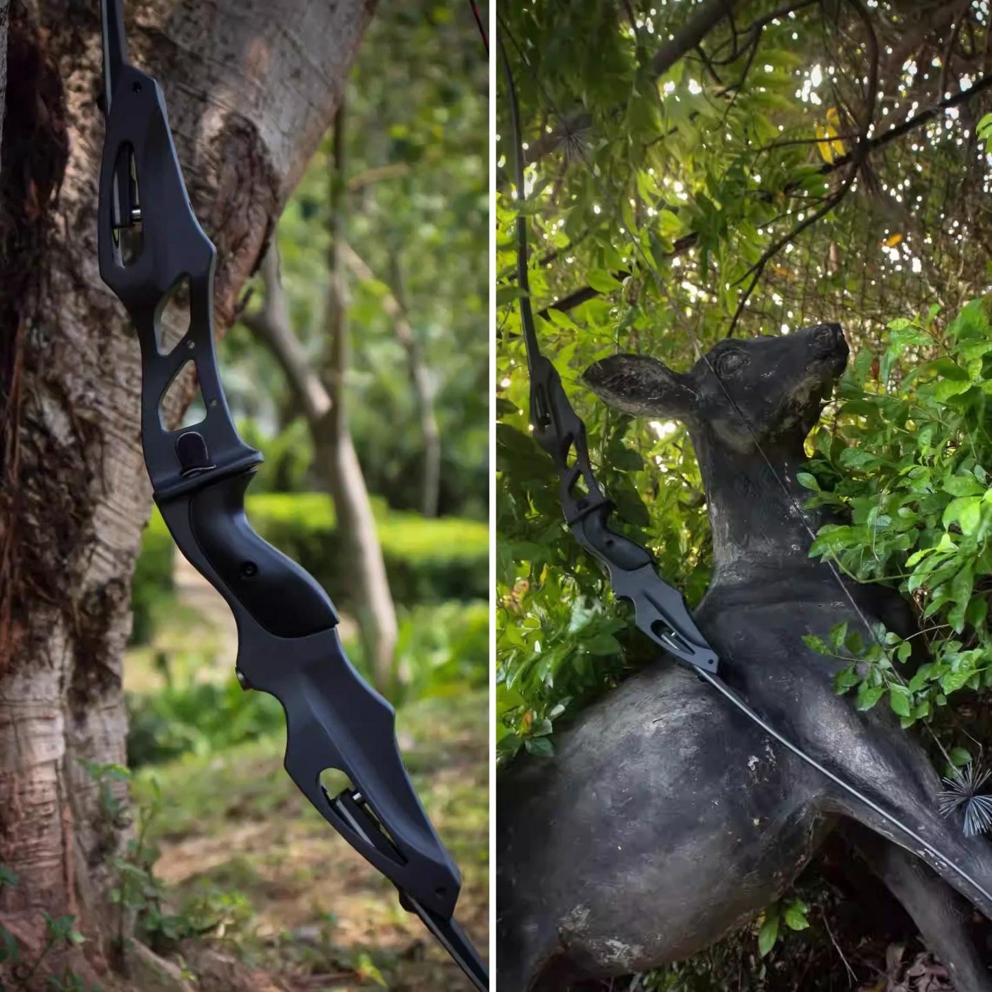  Recurve Bow 20-50lbs Adjustable 62" Hunting Kit