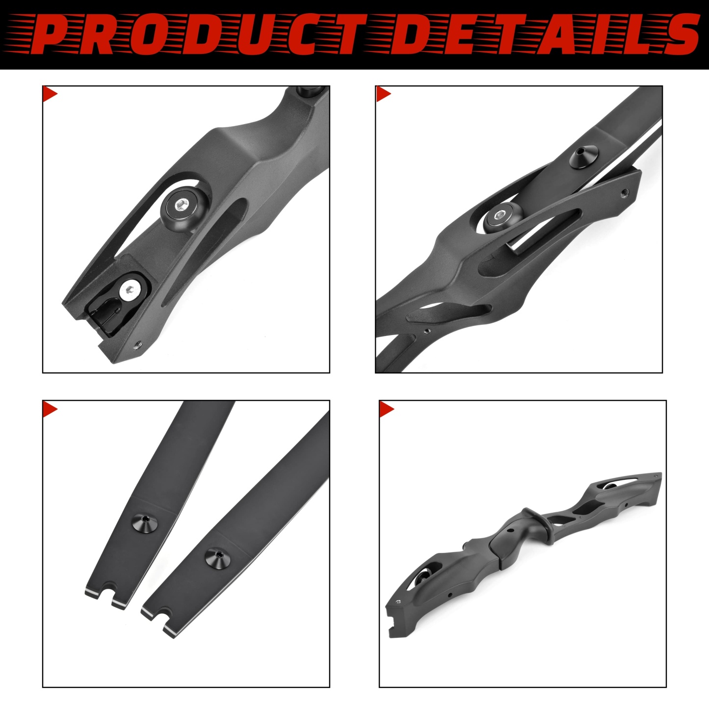  Recurve Bow 20-50lbs Adjustable 62" Hunting Kit