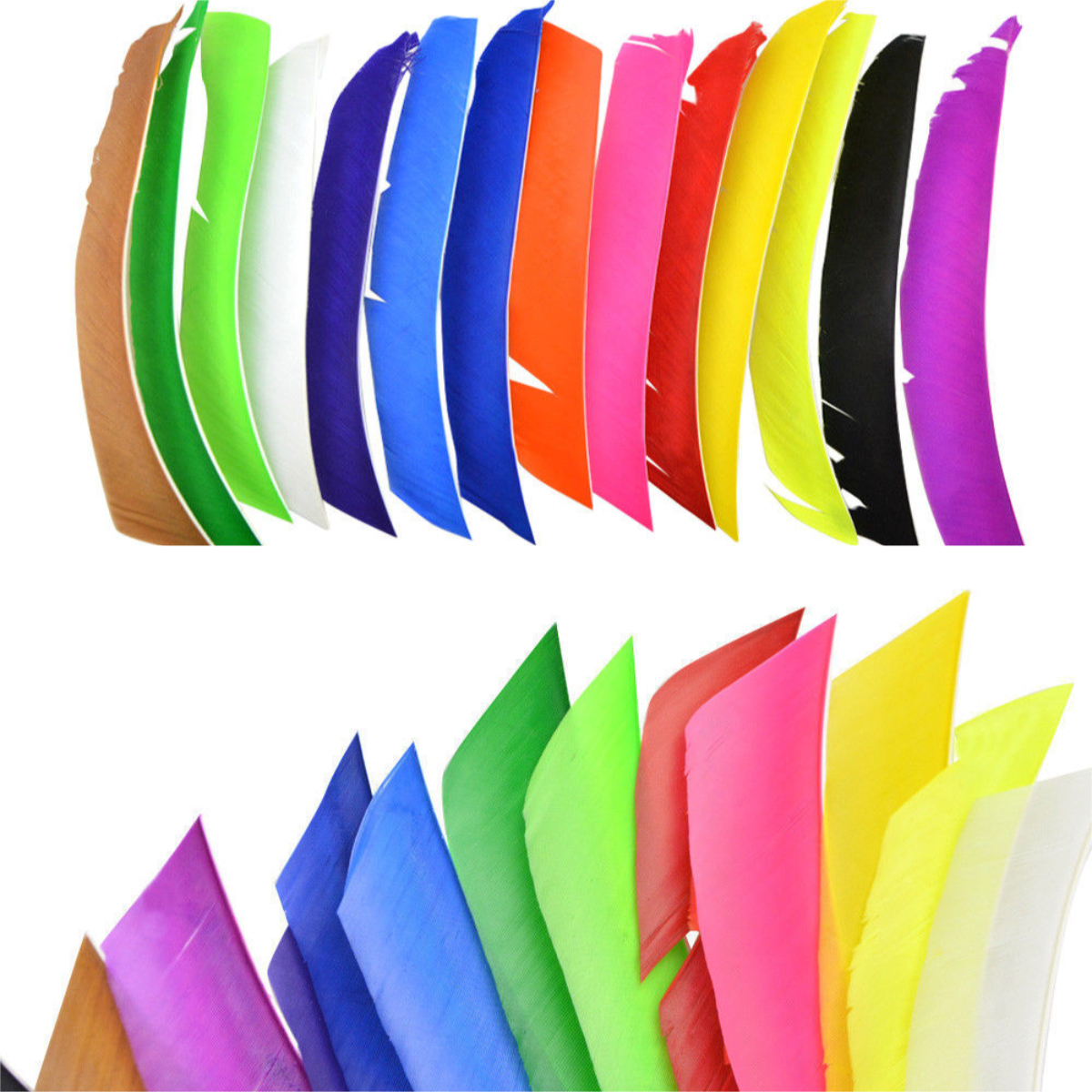 Turkey Fletches Full Length Arrow Feathers Archery DIY Left Wings