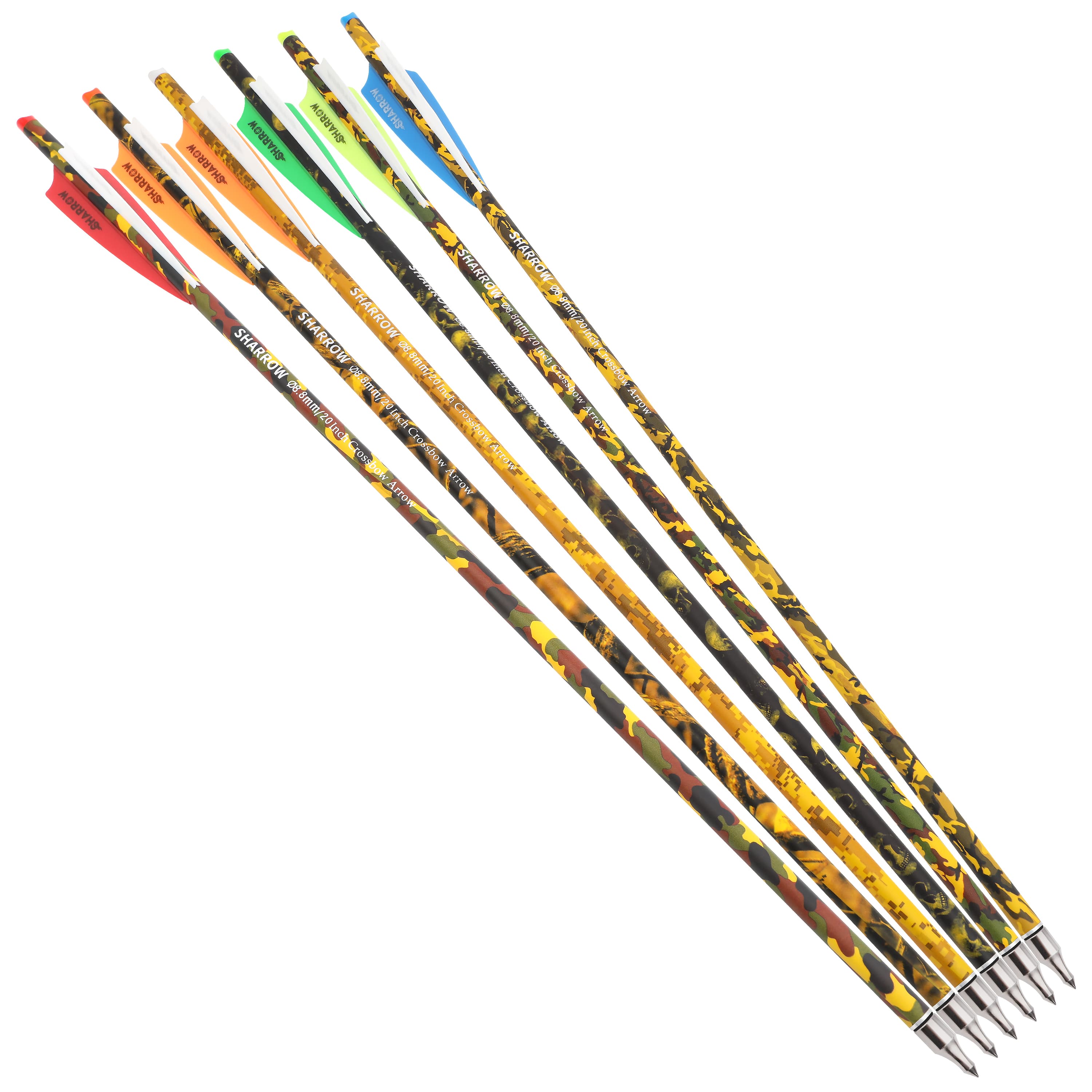 12pcs Carbon Arrows 16''/17''/18''/20''/22'' Mini Bow Bolt Hunting