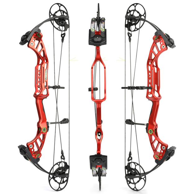 Compound Hunting Bow CNC 40-75 lbs IBO 350FPS RH