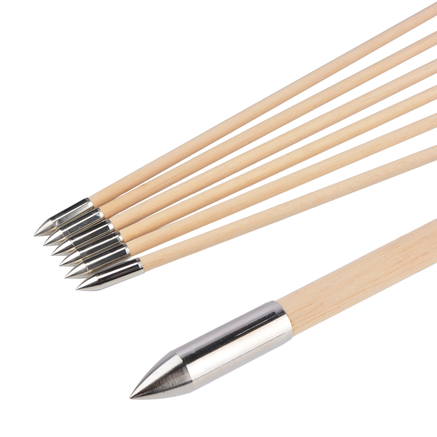 Wooden Arrows 32 inch Feathers Traditional Longbow Archery