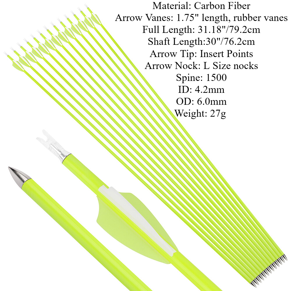 Target Recurve Bow Archery Set 66" 68" 70" for Competition Beginners