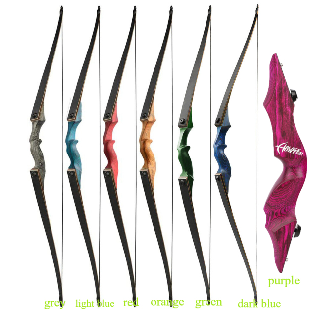 Black Hunter Longbow American Hunting Takedown 60" LH RH