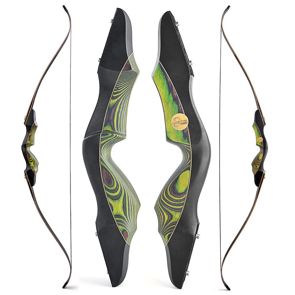 Takedown Recurve Bow Arrow Set 60" 25-60lb Archery Hunting