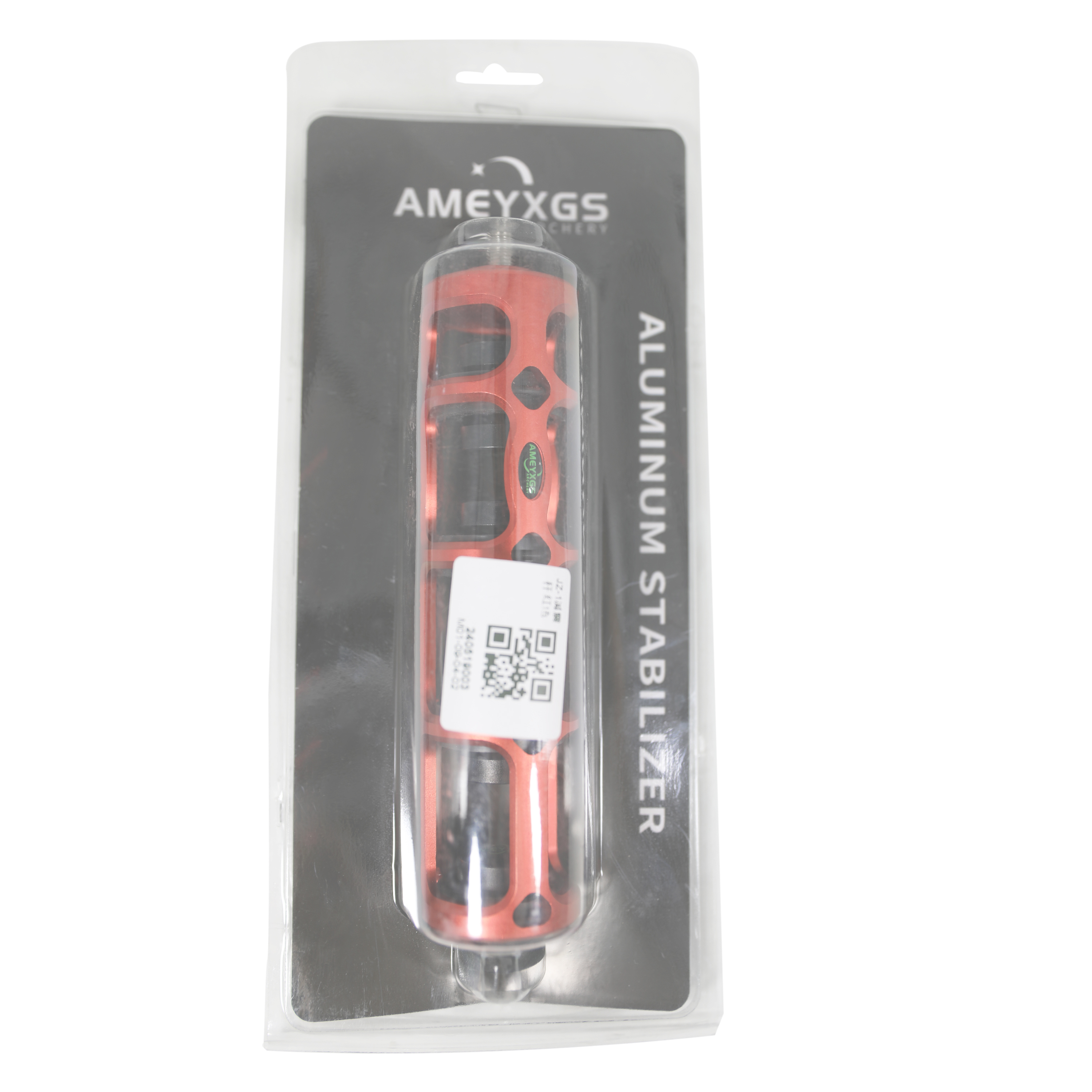 6" Archery Bow Stabilizer, Shock Absorbing Rubber Dampener