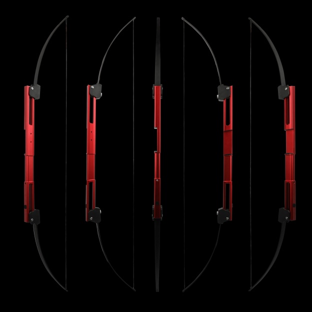 Portable 58" Folding Recurve Bow 35lbs for Outdoor Hunting