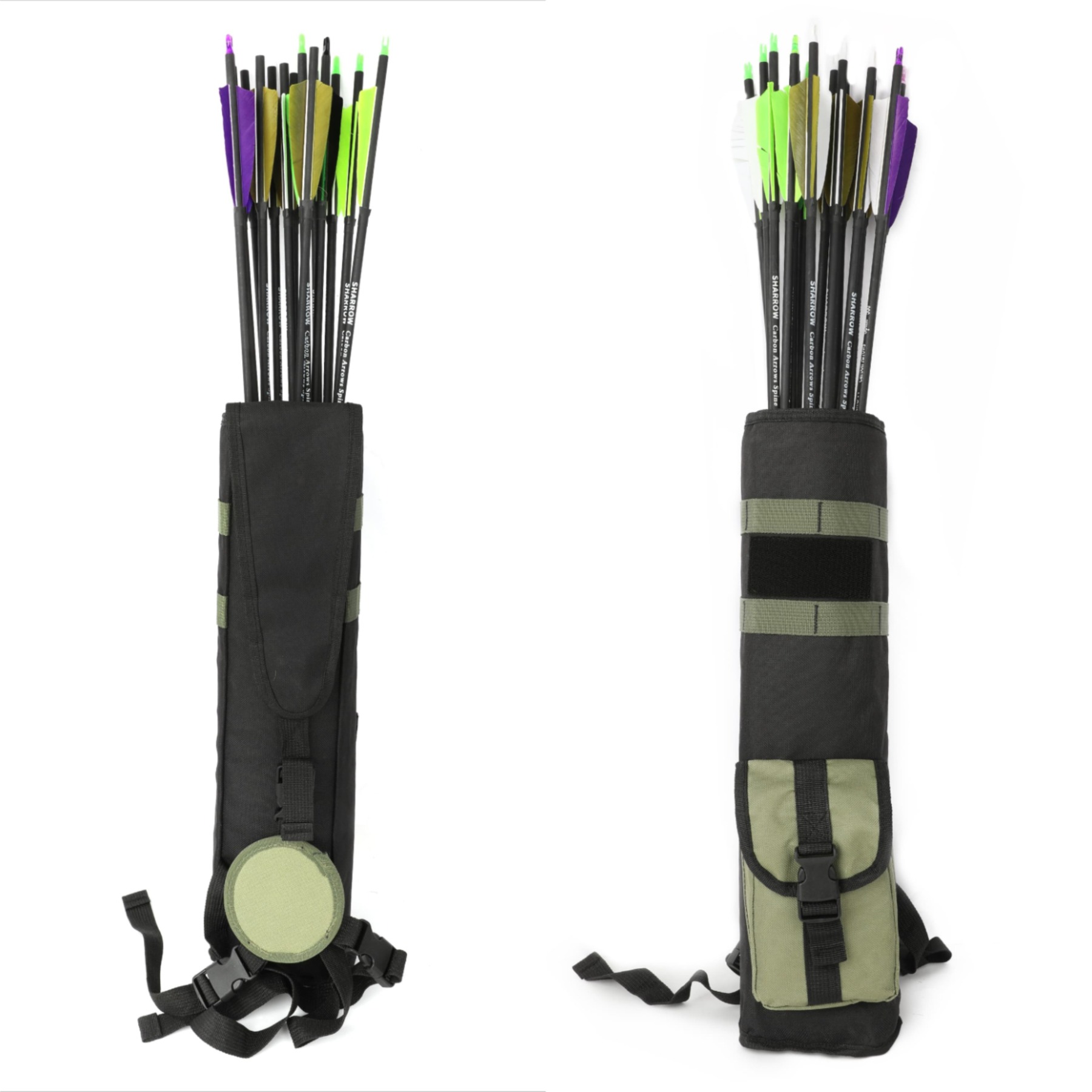 Tactical Arrow Quiver High-Capacity Bowhunting & Target