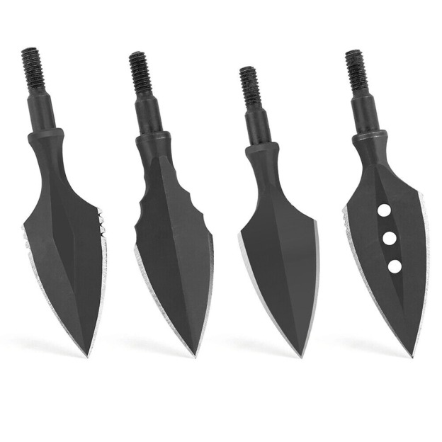  Broadheads Archery Arrowheads Traditional Hunting