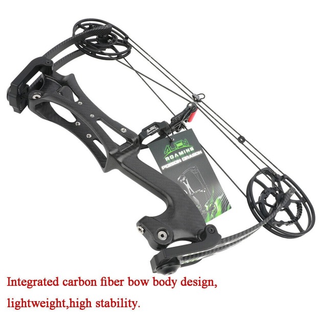 ALIEN Carbon Compound Bow Steel Ball Arrows  Hunting Fishing RH LH