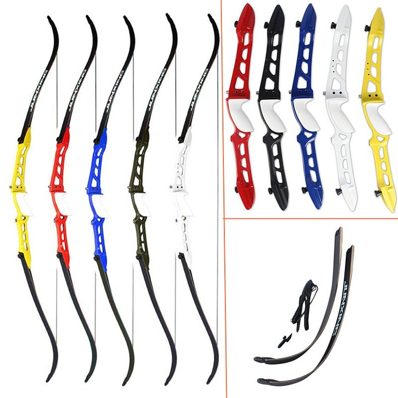 Junxing F158 Target Recurve Bow Set 68" 18-40lbs Adult Beginners