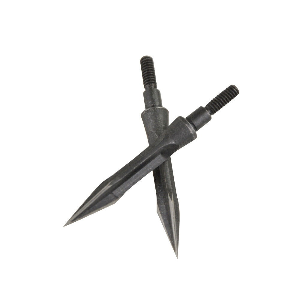 112-Grain Carbon Steel Broadheads Hunting Fixed Blade