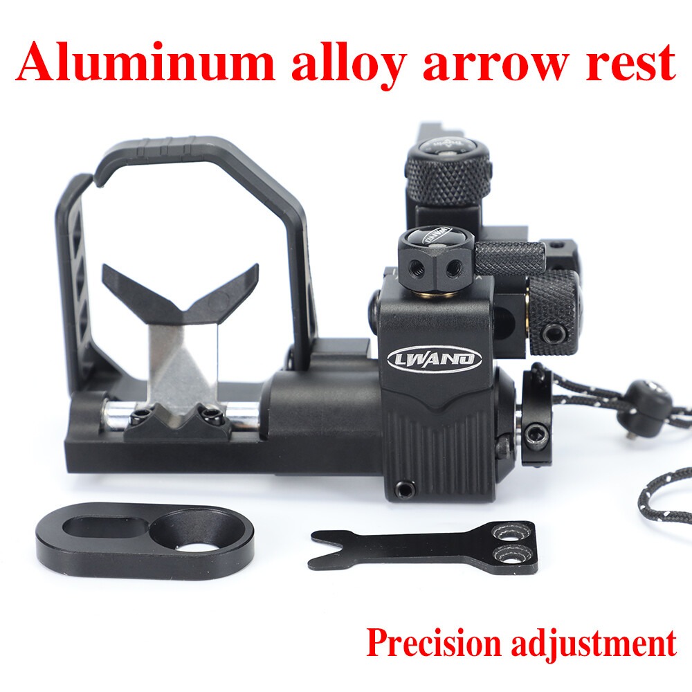 LWANO Compound Bow Arrow Rest Drop Away 4-Way Adjustable