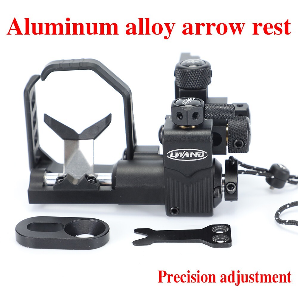 LWANO Compound Bow Arrow Rest Drop Away 4-Way Adjustable