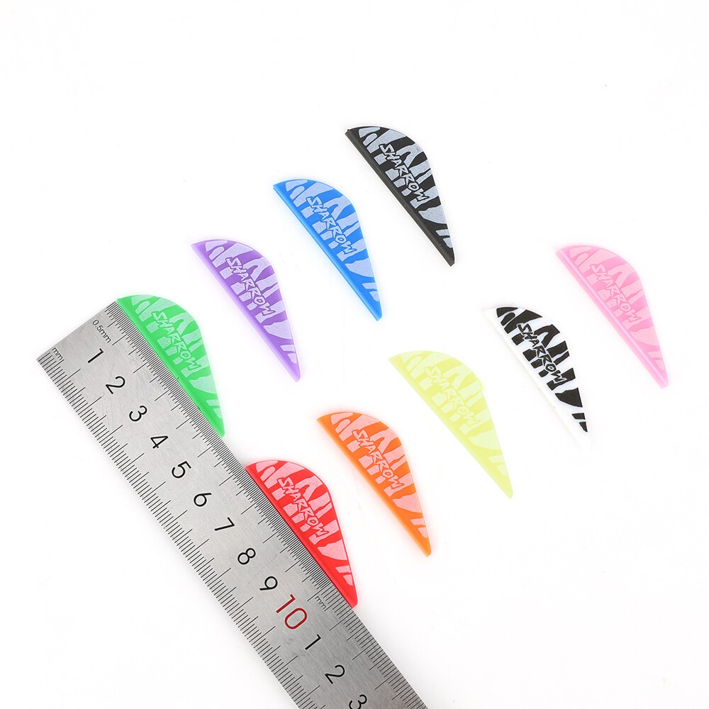 Rubber Arrow Vanes 2" for Target and Hunting Arrows