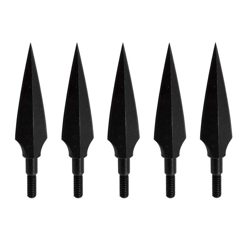 150 Grain Screw-In Broadheads Arrowheads Stainless Steel Arrow Tips