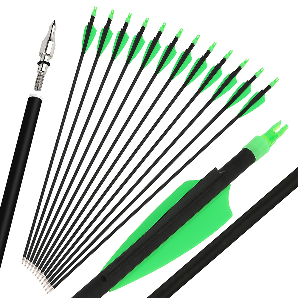 30" 500 Spine Carbon Arrows Target & Hunting