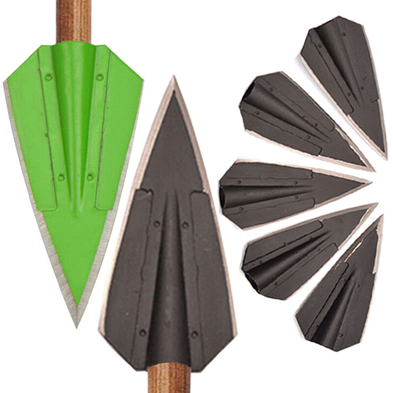 Hunting Broadheads Traditional Arrow Tips for Wood & Bamboo Arrows