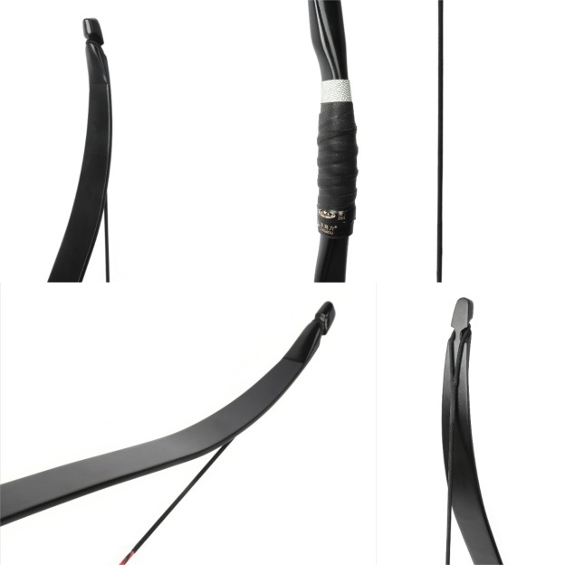 Archery Traditional Bow Longbow 50 inch 30-50lbs