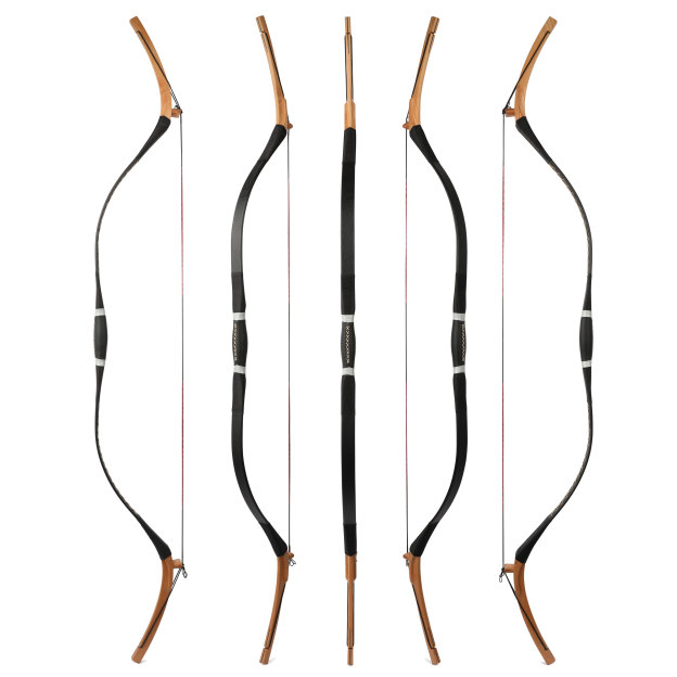 Manchu Qing Traditional Bow Longbow 64'' One-Piece Wooden