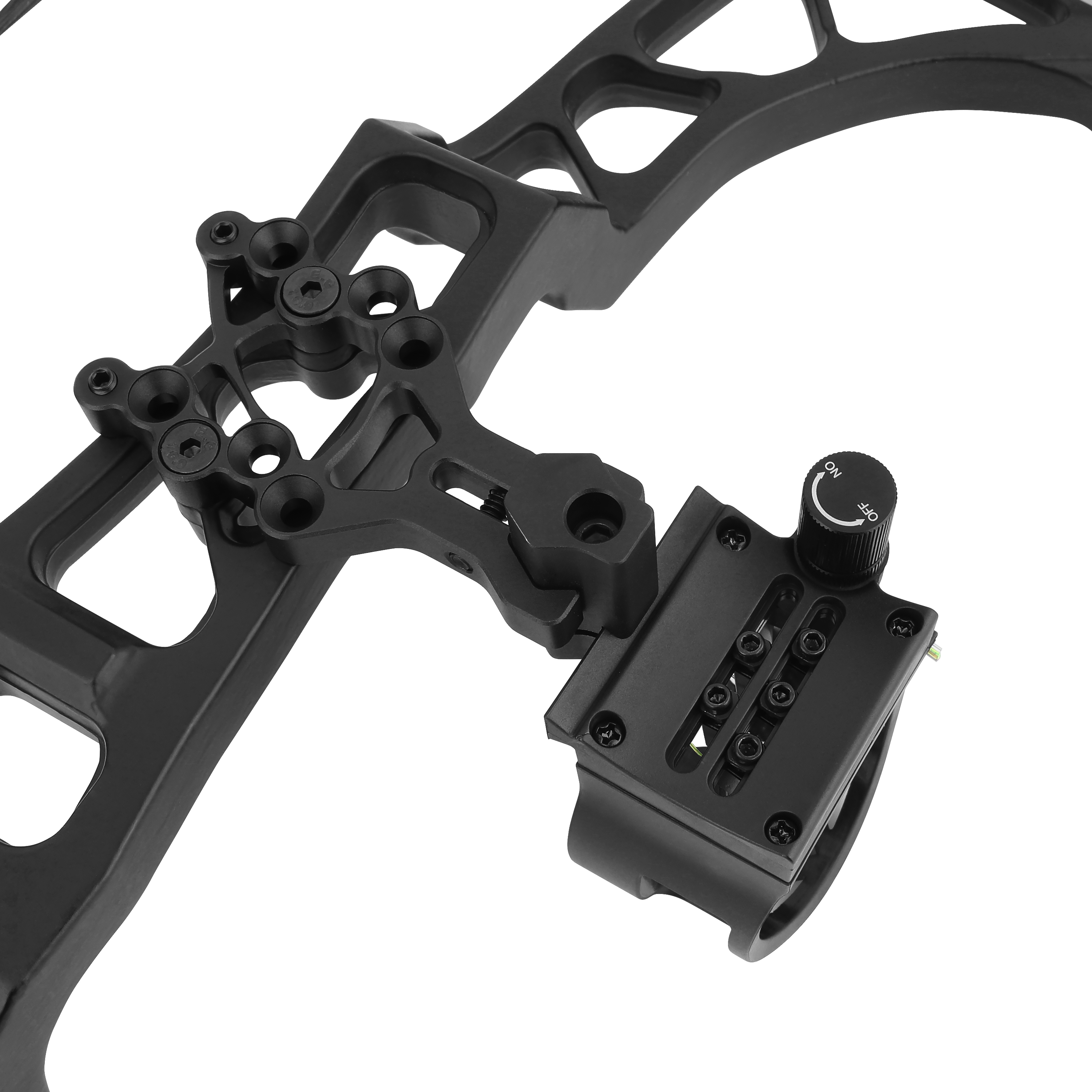 5 Pin Compound Bow Sight 0.019" Optical Fiber Micro Adjustable LED