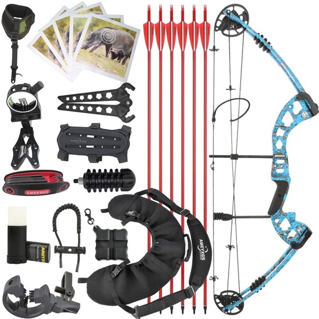 JUNXING M131 Compound Bow 310 FPS Hunting Set
