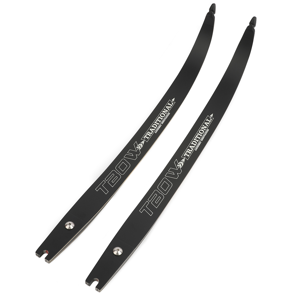 TBOW 62” Traditional ILF Recurve Bow 30-60Lbs Competition Hunting RH