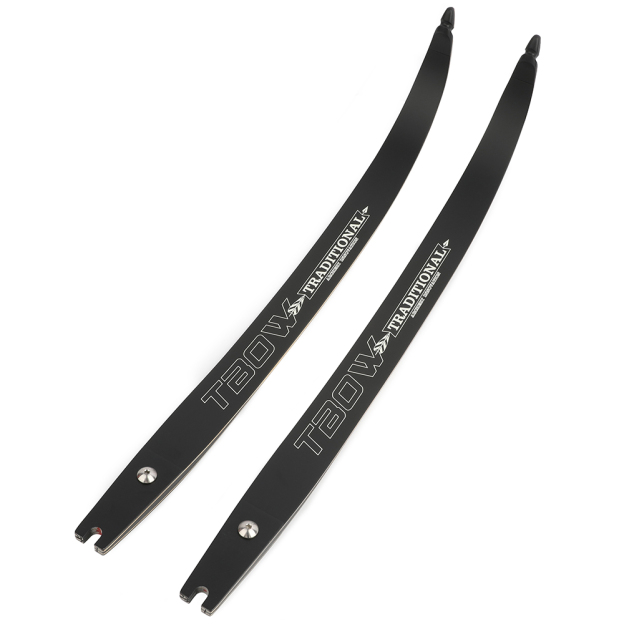 TBOW 62” Traditional ILF Recurve Bow 30-60Lbs Competition Hunting RH