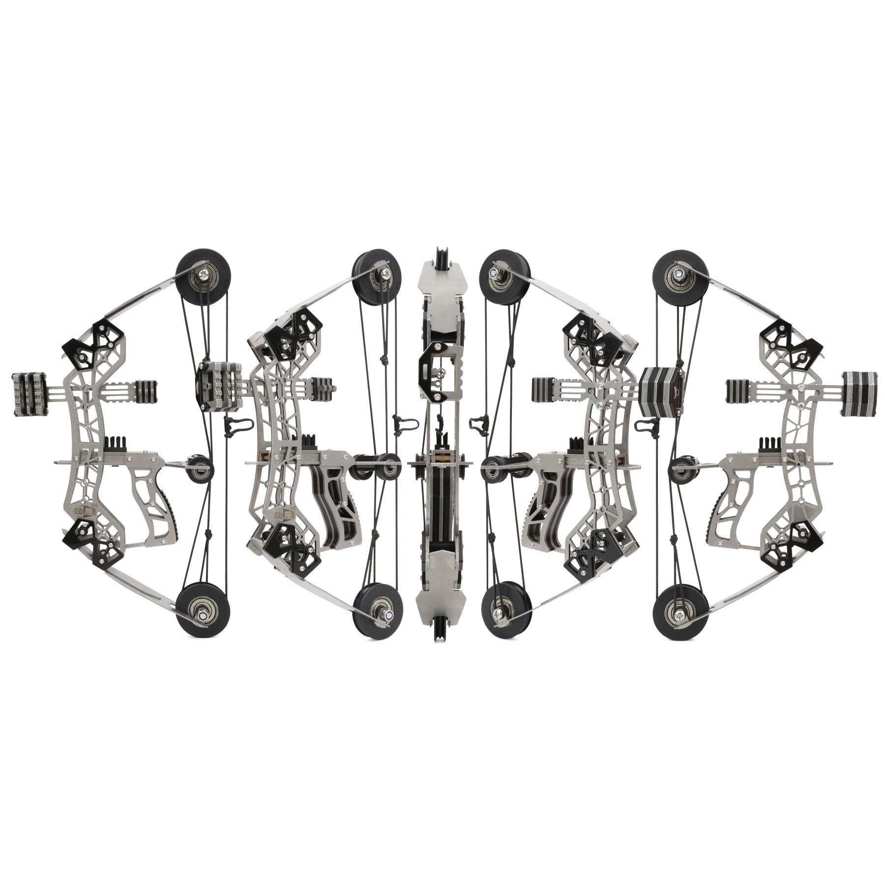 Mini Compound Bow Arrows Kit 10" Archery Gift Target Practice