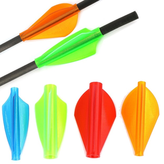 Archery Arrow Vanes One-Piece Fletches Conjoined 1.75"