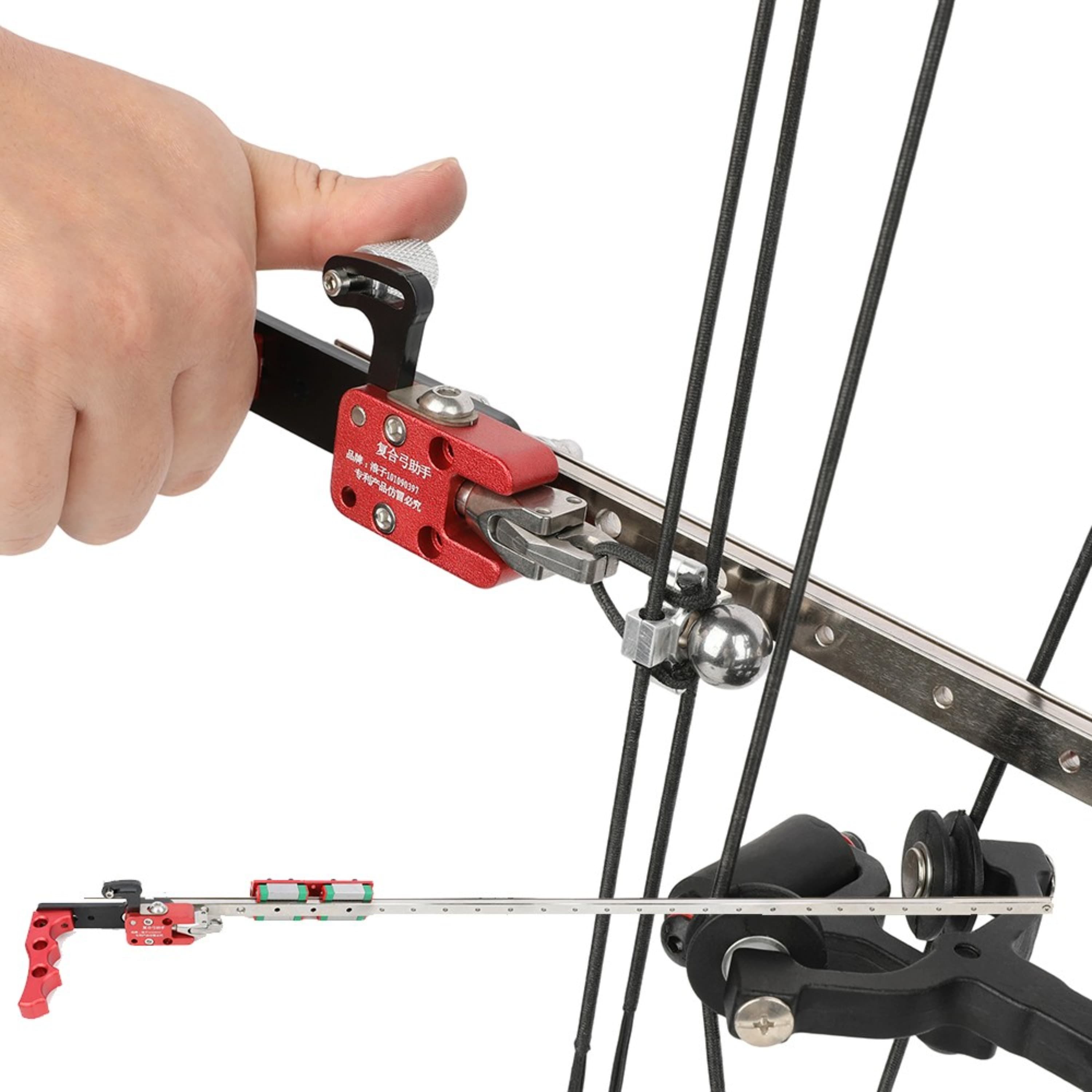 Archery Steel Ball Shooting Auxiliary Rod for Compound Bow