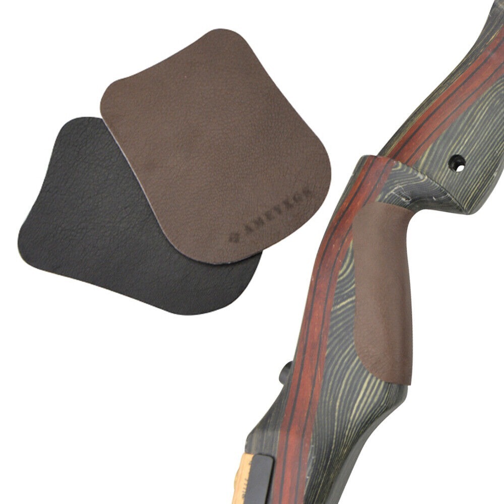 Bow Grip Saddle Pad Cove Archery Protector Leather