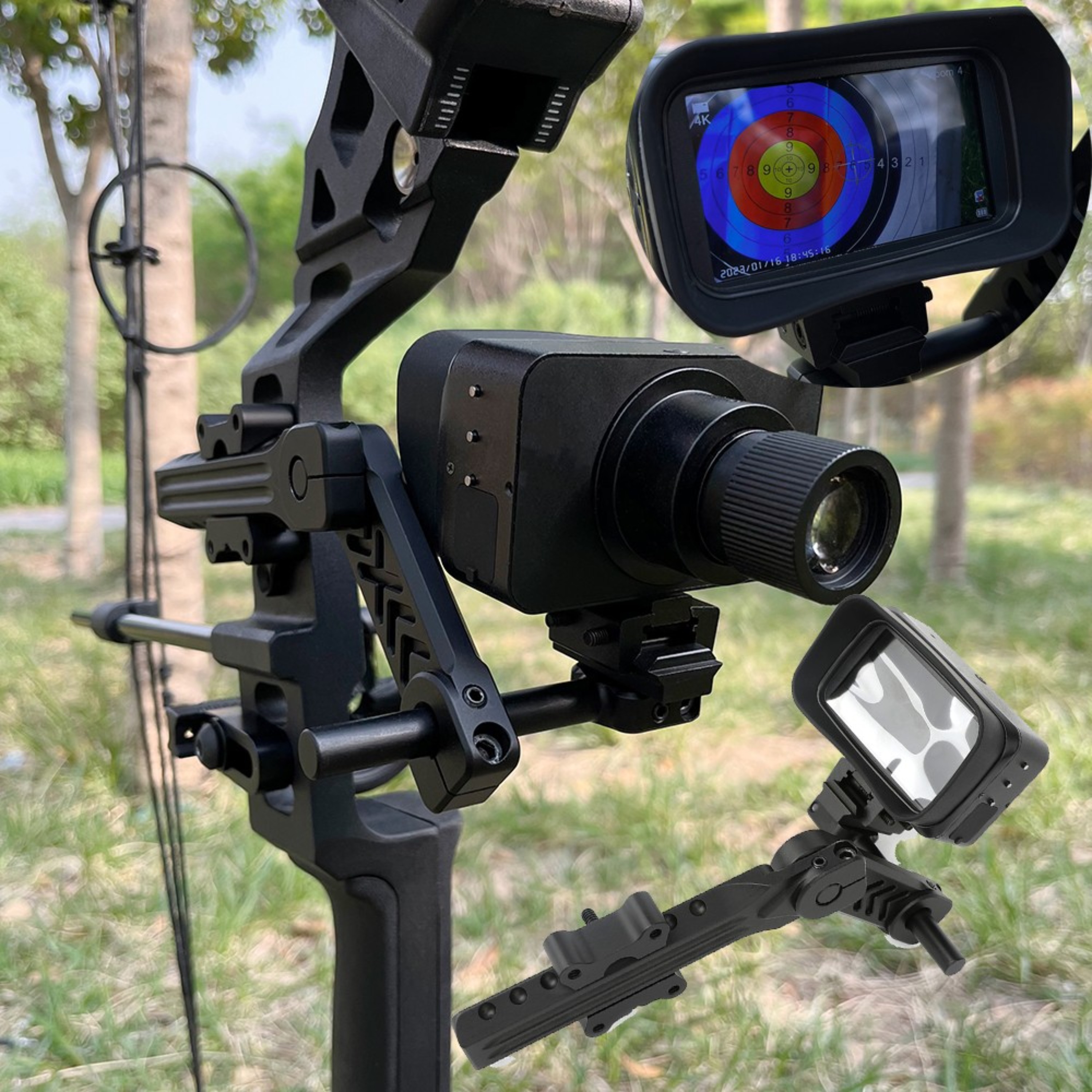 Night Vision Device 4K 3'' Display Screen 5X Digital Zoom 128GB