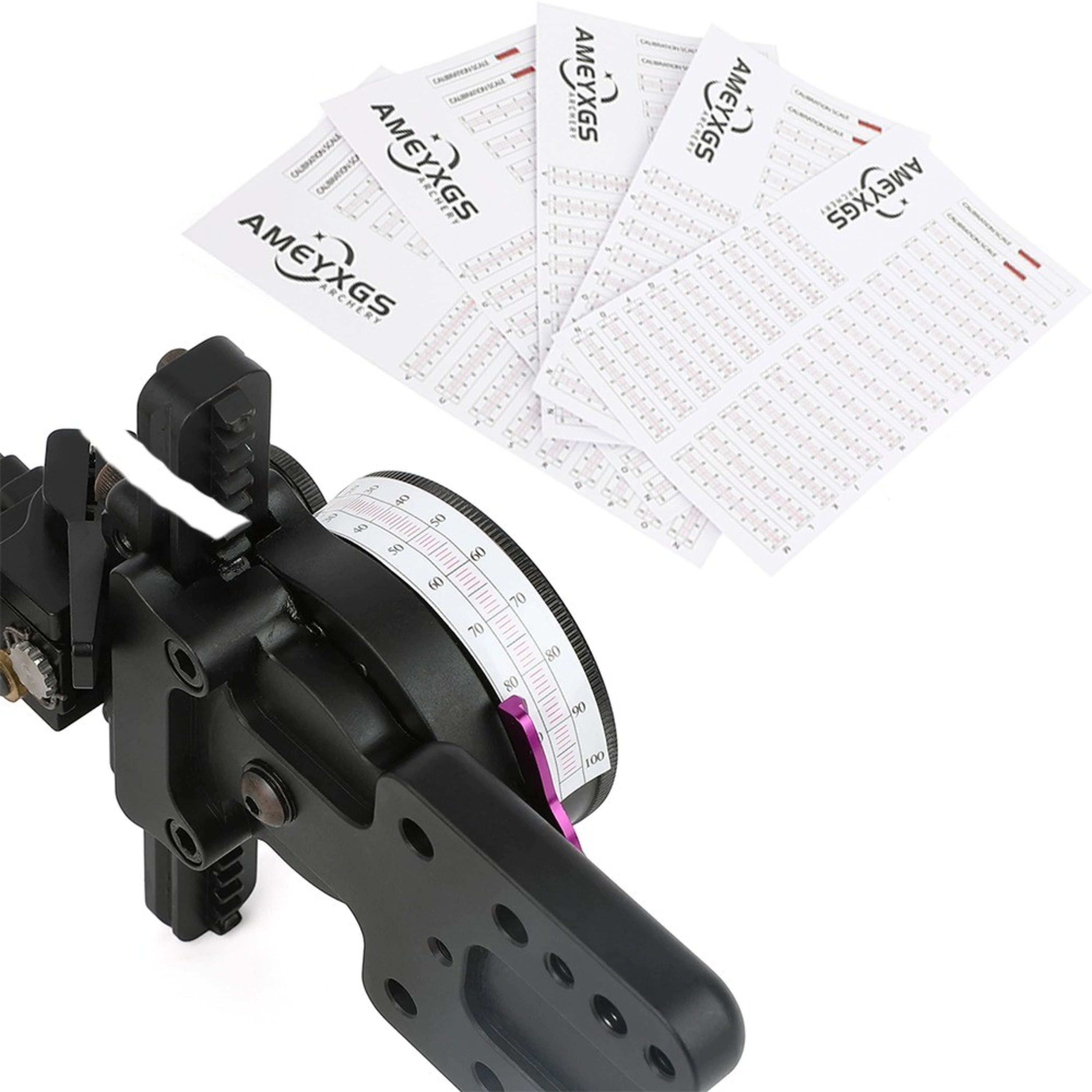 Archery Sight Tape Extended Range for Target Practice 10pcs