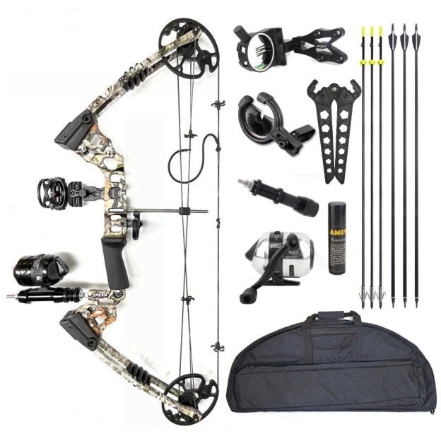 JUNXING M120 Compound Bow Fishing Set LH/RH Beginner Hunting