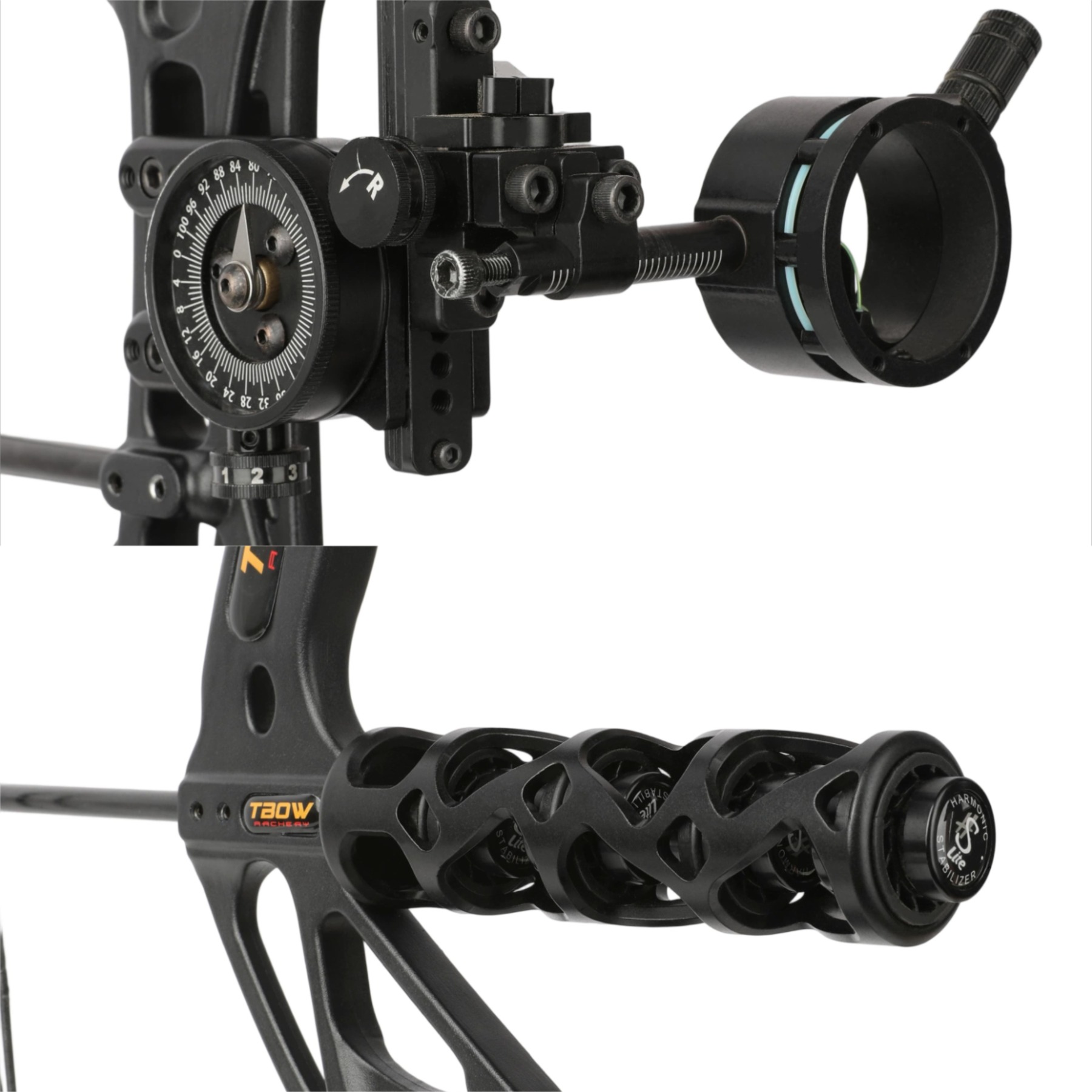 TBOW JUNXING M133 Compound Bow All-in-One Hunting Package 0-70lb