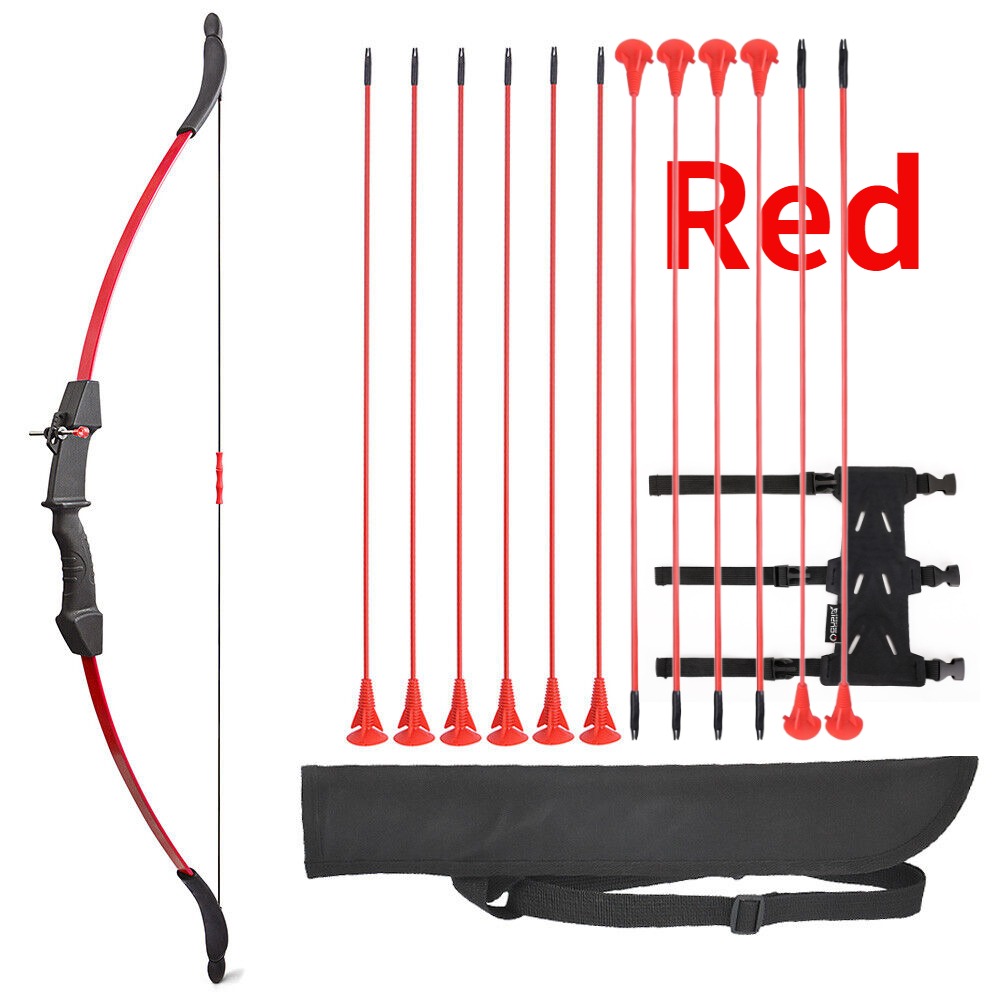 Youth Recurve Bow & Arrow Set Kids Children Target Gift RH LH