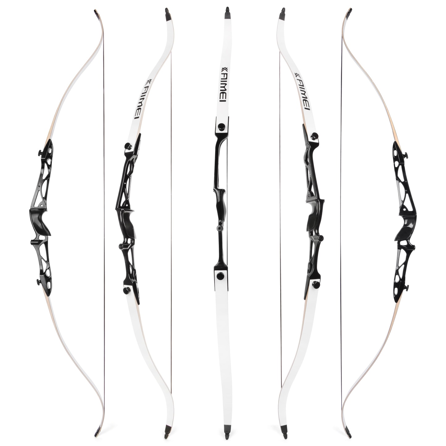 KAIMEI Recurve Bow 66" 68" 70" Olympic Complete Competition Kit